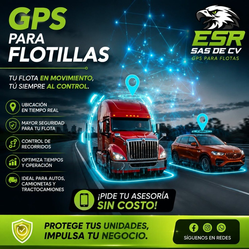 Flyer Control de Flotillas